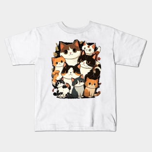 I Need All These Cats Cat Owner Cats - Funny Cats Kids T-Shirt